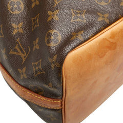 ルイ ヴィトン モノグラム プチ ノエ ワンショルダーバッグ M42226 ブラウン PVC レザー レディース LOUIS VUITTON 【中古】