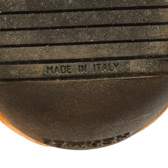 エルメス Hロゴ スニーカー オレンジ スウェード メンズ HERMES 【中古】