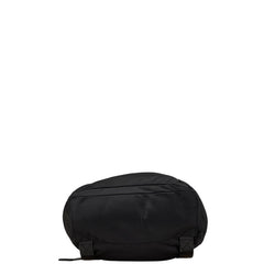 マークジェイコブス ロゴ リュック バックパック ブラック ゴールド ナイロン レザー レディース MARC JACOBS 【中古】