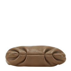 マークジェイコブス ロゴプレート ショルダーバッグ グレージュ レザー レディース MARC JACOBS 【中古】