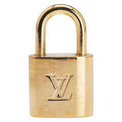 ルイ ヴィトン カデナ 南京錠 キー セット ゴールド メッキ レディース LOUIS VUITTON 【中古】