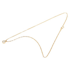 K18YG イエローゴールド ダイヤ0.517ct ネックレス レディース 【中古】