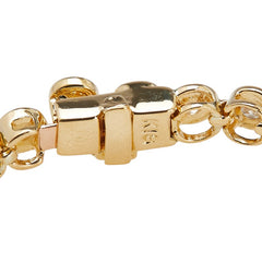 K18YG イエローゴールド ダイヤ1.00ct ブレスレット レディース 【中古】