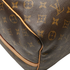 ルイ ヴィトン モノグラム キーポル バンドリエール 60 ボストンバッグ ショルダーバッグ 2WAY M41412 ブラウン PVC レザー レディース LOUIS VUITTON 【中古】