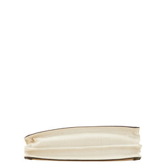 バレンシアガ ネイビー ポシェット ショルダーバッグ 339937 ベージュ ブラック キャンバス レザー レディース BALENCIAGA 【中古】