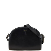 アーペーセー ショルダーバッグ ブラック レザー レディース A.P.C. 【中古】