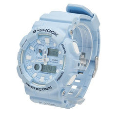 カシオ G-SHOCK G-LIDE 腕時計 GAX-100CSA クオーツ ブルー文字盤 樹脂系 ラバー メンズ CASIO 【中古】