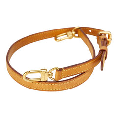 ルイ ヴィトン ショルダーストラップ ベージュ レザー レディース LOUIS VUITTON 【中古】