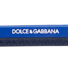 ドルチェアンドガッバーナ DGロゴ メガネ DG5089 ネイビー プラスチック メンズ DOLCE&GABBANA 【中古】