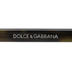 ドルチェアンドガッバーナ メガネ DG3365-F カーキ ブラウン プラスチック レディース DOLCE&GABBANA 【中古】