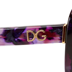 ドルチェアンドガッバーナ サングラス DG4248F パープル プラスチック レディース DOLCE&GABBANA 中古