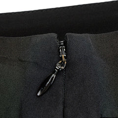 シャネル ハーフパンツ キュロット サイズ:36 ブラック シルク レディース CHANEL 【中古】