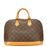 ルイ ヴィトン モノグラム アルマPM ハンドバッグ M51130 ブラウン PVC レザー レディース LOUIS VUITTON 【中古】