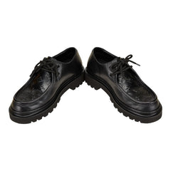 ルイ ヴィトン レンジャーライン モノグラム ダービー シューズ サイズ:7 1/2 ブラック レザー メンズ LOUIS VUITTON 【中古】