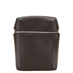 ルイ ヴィトン モノグラム グラセ レイ ポーチ M46550 ブラウン レザー メンズ LOUIS VUITTON 【中古】