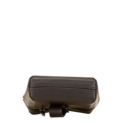 ルイ ヴィトン モノグラム グラセ レイ ポーチ M46550 ブラウン レザー メンズ LOUIS VUITTON 【中古】