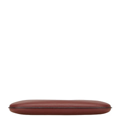 カルティエ ポーチ 小物入れ ワインレッド ボルドー レザー レディース CARTIER 【中古】