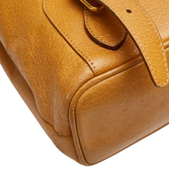 グッチ バンブー リュック バックパック 003 2058 0016 イエロー レザー レディース GUCCI 【中古】