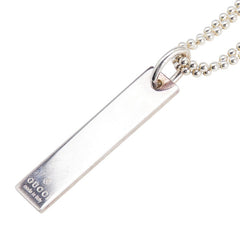 グッチ ネックレス ボールチェーン ダブルチェーン SV925 シルバー レディース GUCCI 【中古】