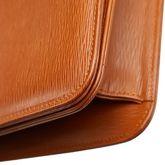 クロエ ロゴ ショルダーバッグ ブラウン レザー レディース Chloe 【中古】