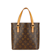 ルイ ヴィトン モノグラム ヴァヴァンPM ハンドバッグ M51172 ブラウン PVC レザー レディース LOUIS VUITTON 【中古】