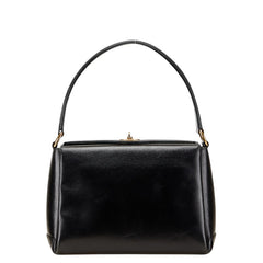 グッチ オールドグッチ ワンハンドルバッグ ハンドバッグ 000 26 0025 ブラック レザー レディース GUCCI 【中古】