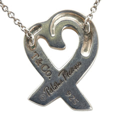 ティファニー ラビングハート ネックレス SV925 シルバー レディース TIFFANY&Co. 【中古】