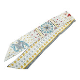 ディオール ミッツァ タロット スカーフ ホワイト マルチカラー シルク レディース Dior 【中古】