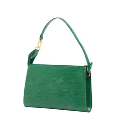 ルイ ヴィトン エピ ポシェット アクセソワール ポシェット M52944 ボルネオグリーン レザー レディース LOUIS VUITTON 【中古】