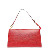 ルイ ヴィトン エピ ポシェット アクセソワール アクセサリーポーチ ハンドバッグ M52947 カスティリアンレッド レザー レディース LOUIS VUITTON 【中古】