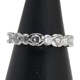 Pt900 プラチナ ダイヤ0.85ct リング 指輪 レディース 9号 【中古】