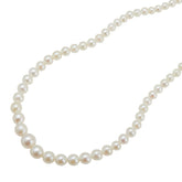 SV925 シルバー アコヤ真珠 アコヤパール3.5~7.5mm ネックレス レディース 【中古】