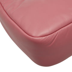 プラダ Re-Edition リ エディション 2005 チェーン ハンドバッグ ショルダーバッグ 2WAY 1BH204 ピンク レザー レディース PRADA 【中古】