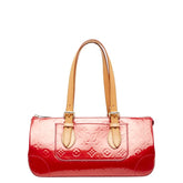 ルイ ヴィトン モノグラム ヴェルニ ローズウッドアヴェニュー ショルダーバッグ バッグ M93507 ポムダムール レッド パテントレザー レザー レディース LOUIS VUITTON 【中古】