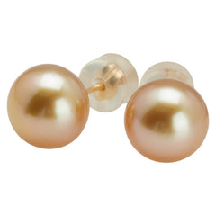 K18YG イエローゴールド 白蝶真珠9.7mm ピアス レディース 【中古】