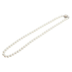 SV925 シルバー アコヤパール6.2~7mm ネックレス レディース 【中古】