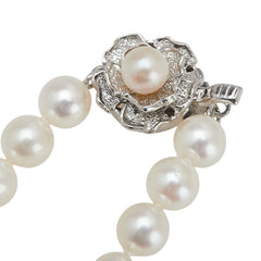 SV925 シルバー アコヤパール6.2~7mm ネックレス レディース 【中古】