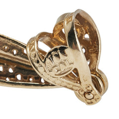 アヴァランチ K10YG イエローゴールド ジルコニア マリファナ リーフ 葉っぱ モチーフ ペンダントトップ レディース AVALANCHE 【中古】