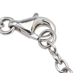 ノーブランド K18WG ホワイトゴールド ダイヤモンド0.70ct フラワー スター ブレスレット レディース no brand 【中古】