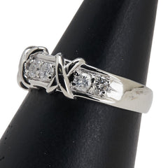 Pt900 プラチナ ダイヤ0.53ct リング 指輪 レディース 10.5号 【中古】