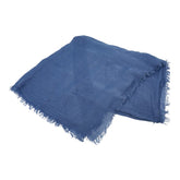 グッチ GG柄 ストール ライトブルー レディース GUCCI 【中古】