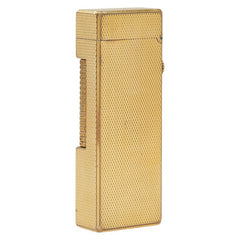 ダンヒル ローラー式 着火未確認 ガスライター 喫煙具 ゴールド メッキ メンズ Dunhill 【中古】