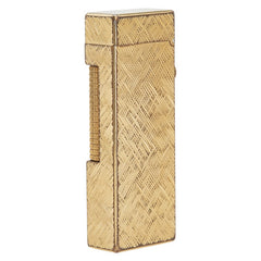 ダンヒル ローラー式 着火未確認 ガスライター 喫煙具 ゴールド メッキ メンズ Dunhill 【中古】