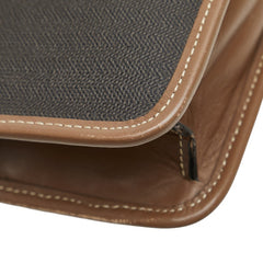 ダンヒル クラッチバッグ セカンドバッグ ブラウン PVC レザー メンズ Dunhill 【中古】