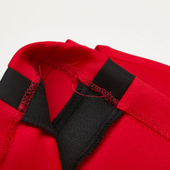 カルバンクライン バイカラー ノースリーブワンピース サイズ:2 レッド ブラック ポリエステル スパンデックス レディース Calvin Klein 【中古】