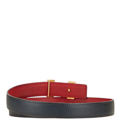 エルメス コンスタンスH リバーシブル ベルト ブラック レッド クシュベル レディース HERMES 【中古】