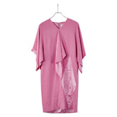 バーバリー Cape Sleeve Silk Dress ワンピース サイズ:38 8047248 ピンク シルク レディース BURBERRY 【中古】