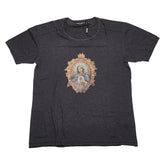 ドルチェアンドガッバーナ 聖母マリア Tシャツ サイズ:46 グレー コットン メンズ DOLCE&GABBANA 【中古】