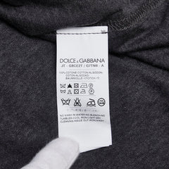 ドルチェアンドガッバーナ 聖母マリア Tシャツ サイズ:46 グレー コットン メンズ DOLCE&GABBANA 【中古】