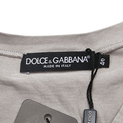ドルチェアンドガッバーナ SICILIA Tシャツ サイズ:46 グレー マルチカラー コットン メンズ DOLCE&GABBANA 【中古】